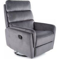 Кресло-глайдер Signal Argos Velvet (серый)