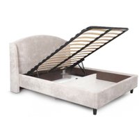 Кровать Мебельград Севилья с подъемным ортопедическим основанием 180x200 (тиффани бежевый)