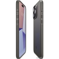 Чехол для телефона Spigen Thin Fit для iPhone 15 Pro ACS06687 (серый)