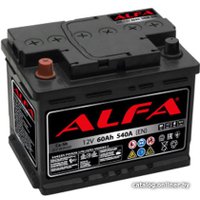 Автомобильный аккумулятор ALFA Hybrid 60 L (60 А·ч) + Бесплатная диагностика подвески или -30% на замену масла