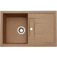 Кухонная мойка AlfaGrant Leingrant AG-006 (капучино)