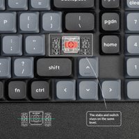 Клавиатура Keychron K17 Pro K17P-H1-RU (Gateron Low Profile Red)