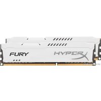 Оперативная память HyperX Fury White 2x8GB KIT DDR3 PC3-14900 HX318C10FWK2/16