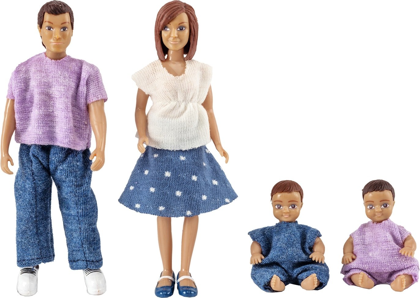 

Кукла Lundby Семья с двумя малышами 60806300