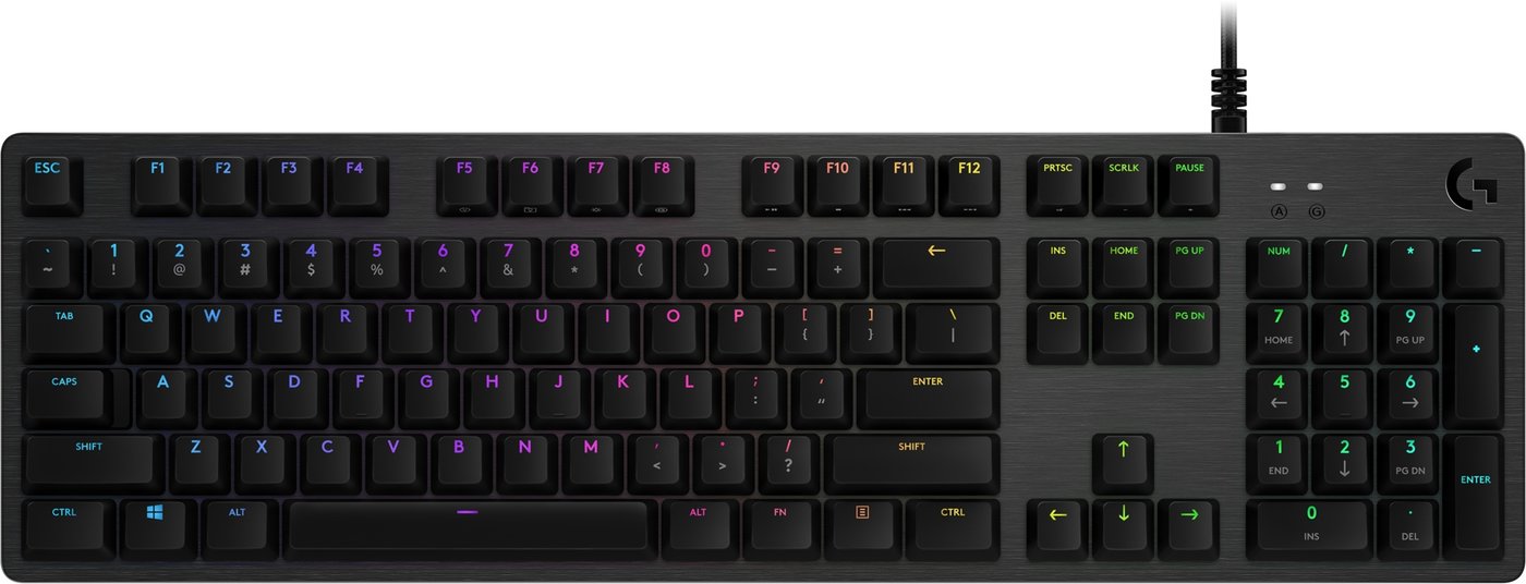

Клавиатура Logitech G512 Carbon GX Brown 920-009356 (нет кириллицы)