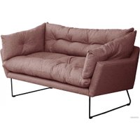 Диван Brioli Анико двухместный (J10/сиреневый)