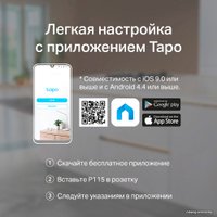 Умная розетка TP-Link Tapo P115