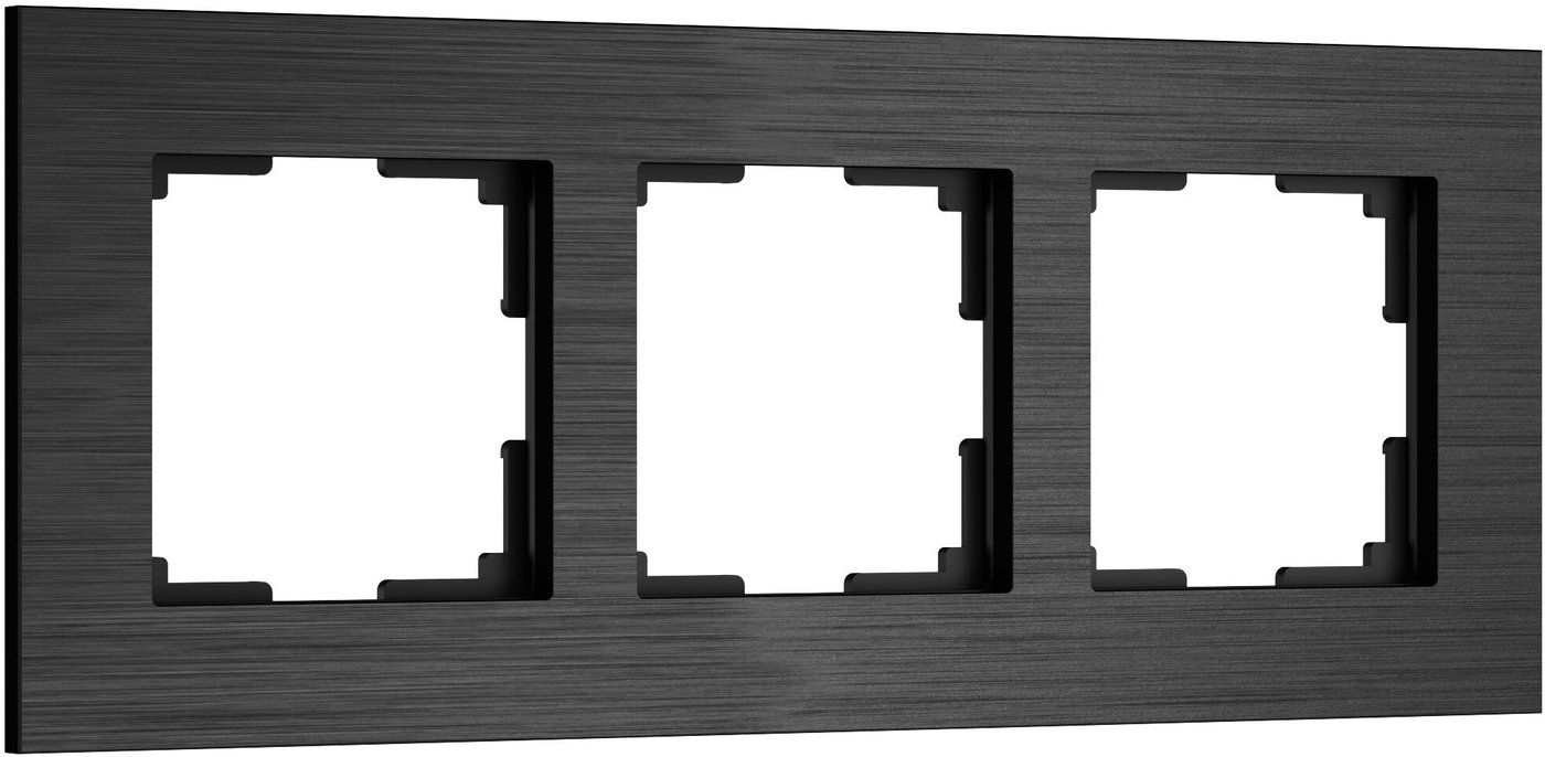 Рамка Werkel AluMax W0033508 (черный алюминий)