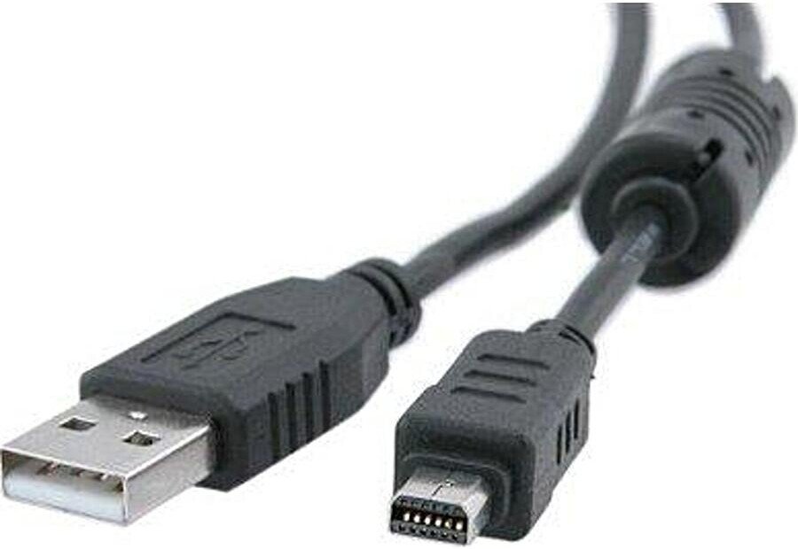 Кабель Zarrumi CB-USB6 USB Type-A - USB 8-pin (1 м, черный)