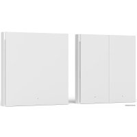 Выключатель Aqara Smart Wall Switch H1 одноклавишный без нейтрали (белый)