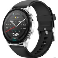 Умные часы Amazfit POP 3R (серебристый, с силиконовым ремешком)