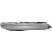 Моторно-гребная лодка Roger Boat Hunter Keel 3500 (малокилевая, серый/зеленый)