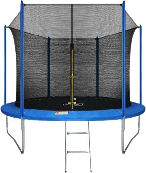 

Батут Arland 10ft с внутренней сеткой и лестницей (синий)