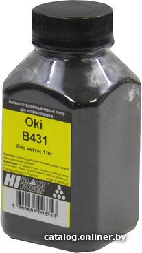 Тонер Hi-Black для Oki B431 110 г