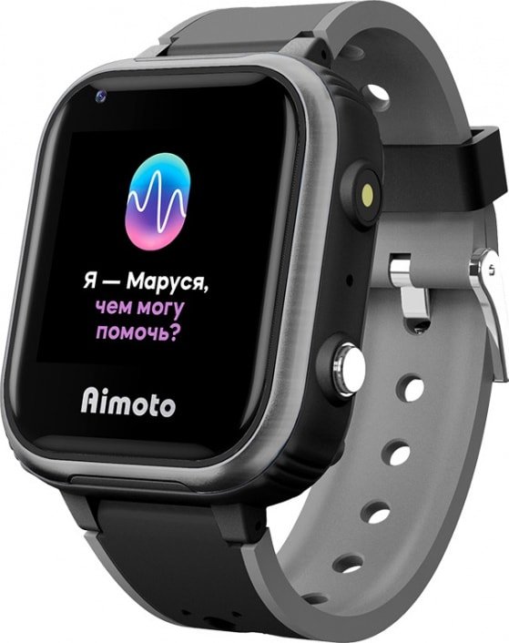 

Детские умные часы Aimoto IQ 4G (черный)