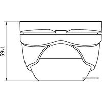 CCTV-камера HiWatch DS-T203 (2.8 мм)