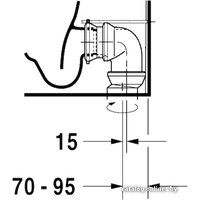 Унитаз напольный Duravit Darling New (213809)