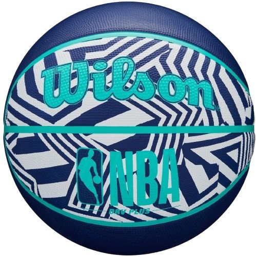 Баскетбольный мяч Wilson NBA DRV Plus Camo Indigo WZ3016102XB5 (5 размер)