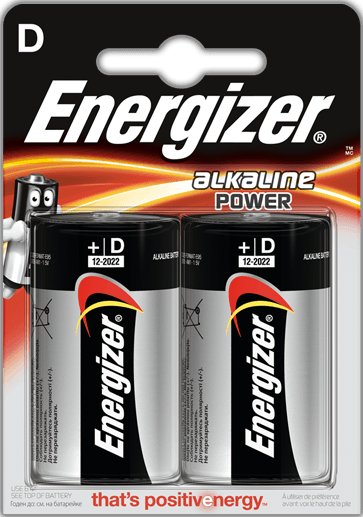 

Батарейка Energizer Alkaline Power D 2 шт