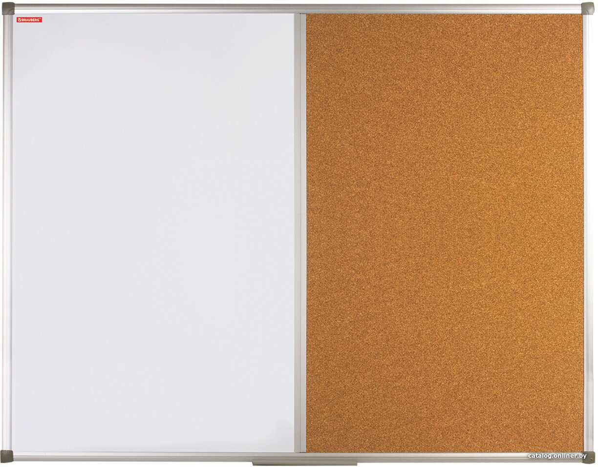 Магнитно-маркерная доска BRAUBERG 90x120 см 236865