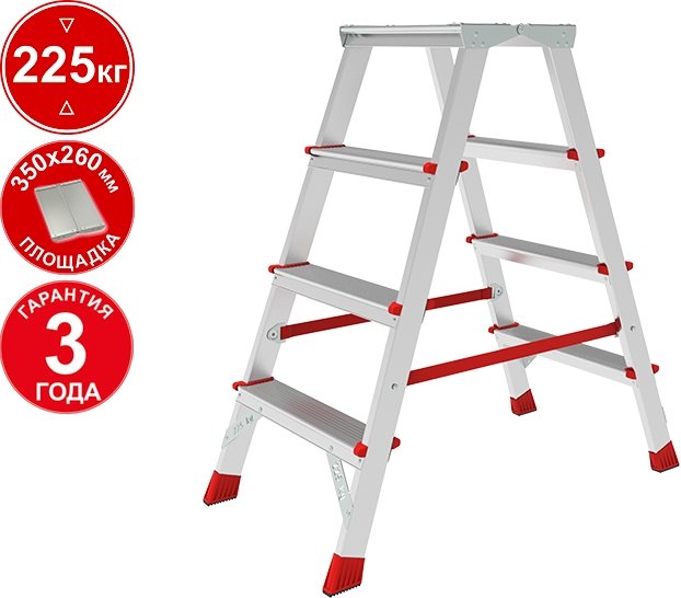 

Лестница-стремянка Новая высота NV 3121 (4 ступени)