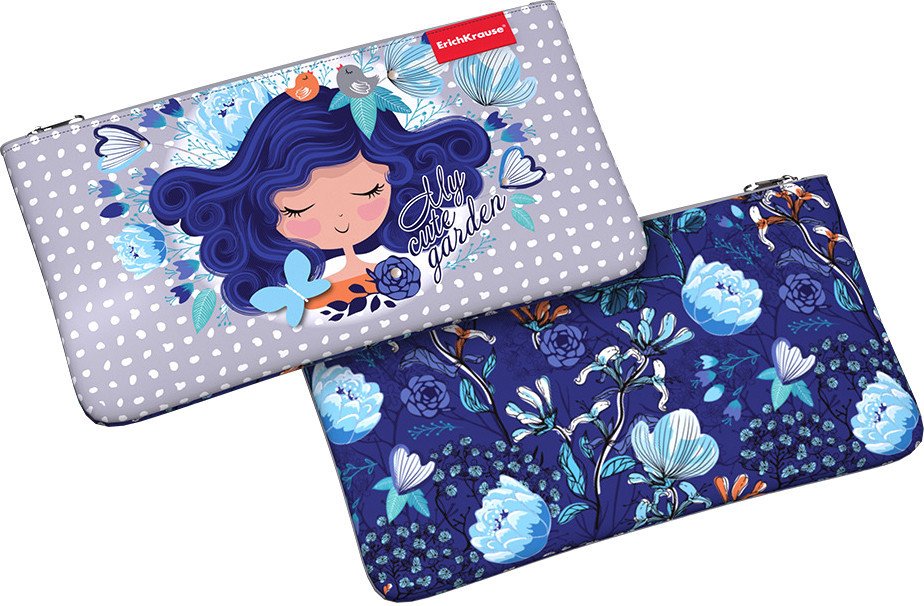 

Пенал Erich Krause Bluecurl 54608