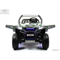 Электромобиль RiverToys T777TT 4WD (зеленый камуфляж)