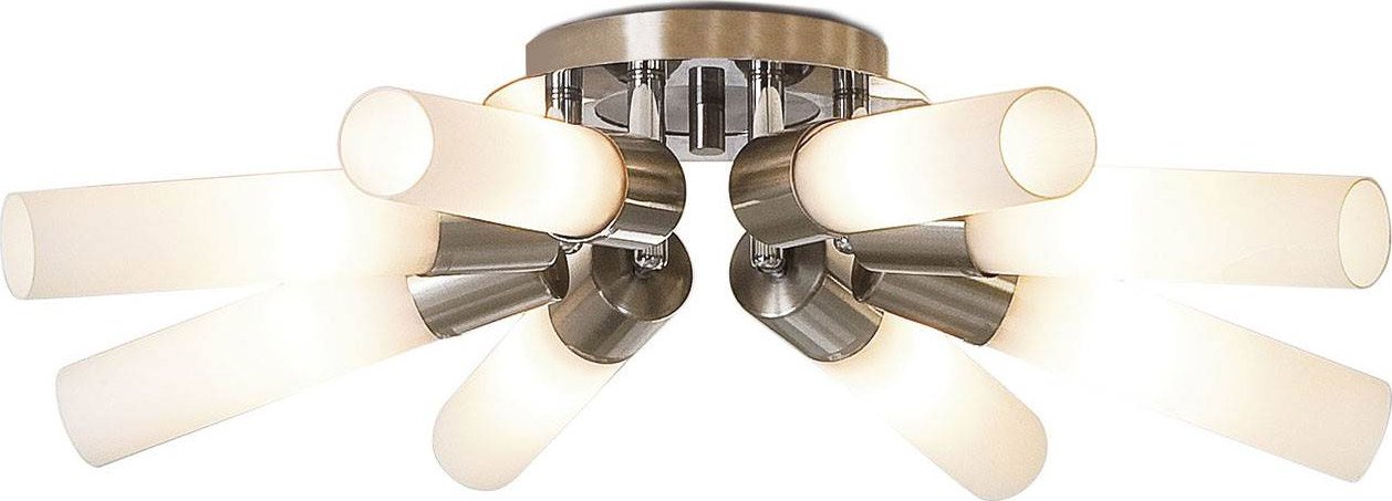 

Припотолочная люстра Citilux Компакто (матовый хром) [CL101181]