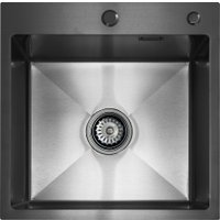 Кухонная мойка Blantek LS-5050B Nano black