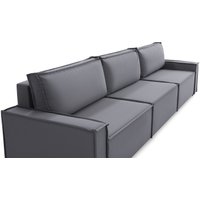 Диван Mio Tesoro Дюссельдорф 293 1.5ек-1.5ек-1.5ек (1173 Savanna Plus Grafit)