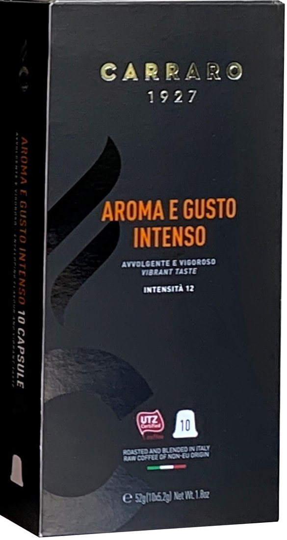 

Кофе в капсулах Carraro Aroma e Gusto Intenso 10 шт