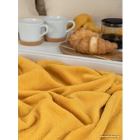 Плед Tex Republic Absolute Однотонный Фланель 150x200 31555 (желтый)