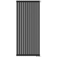 Стальной трубчатый радиатор Сунержа Эстет-11 EU50 1200х540 12 секций (темный титан муар)