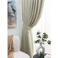 Штора Mio Tesoro Canvas 150х260 (кремовый)