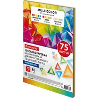Набор цветной бумаги BRAUBERG Multicolor 116647