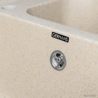 Кухонная мойка Gerhans E10 (бежевый)