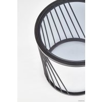 Журнальный столик Halmar Antilla (дымчатый/черный)