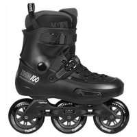 Роликовые коньки Powerslide Zoom Pro 100 902410 (р. 41-42, черный)