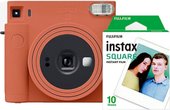 Instax Square SQ1 + пленка 10 кадров (оранжевый)