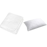 Комплект подушка+одеяло Mio Tesoro 24-С-009 140х205 + Подушка для сна Basic 50x70