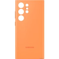 Чехол для телефона Samsung Silicone Case S23 Ultra (оранжевый)