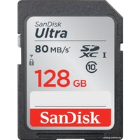 Карта памяти SanDisk SDXC (Class 10) 128GB [SDSDUNC-128G-GN6IN]