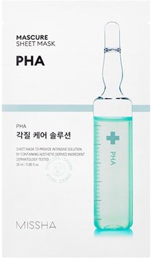 

Missha Маска для лица Mascure Peeling Solution Sheet Mask PHA 28 мл