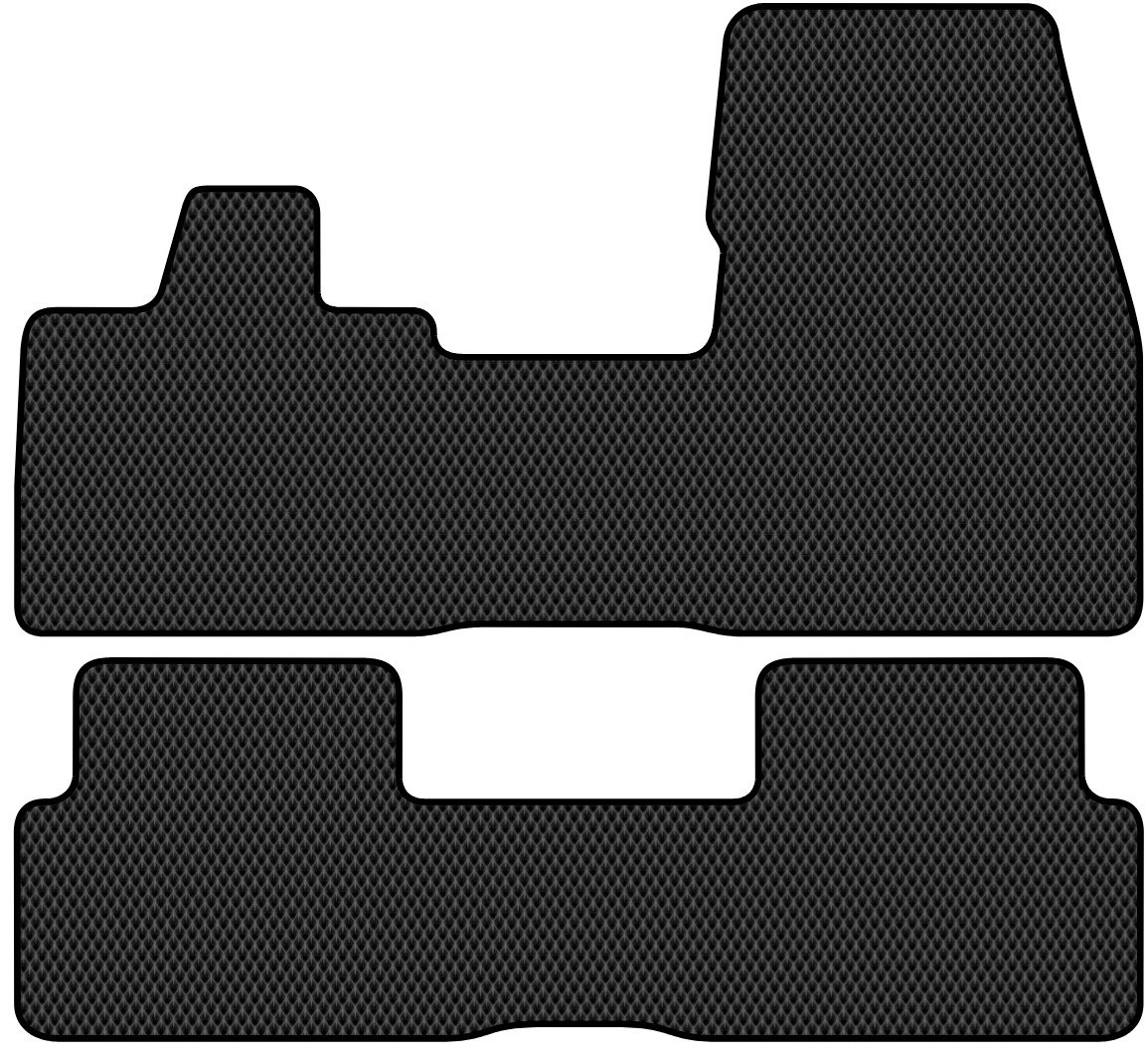 

Комплект ковриков для авто Alicosta BMW i3 I (хэтчбек 5 дв / io 1) 2017 - Н.В. (черный, ромб)