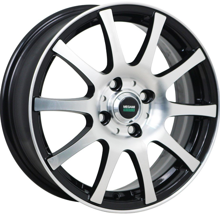 

Литые диски Megami MGM-2 15x6" 4x100мм DIA 60.1мм ET 50мм BKF