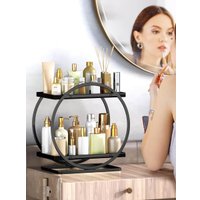 Домашний органайзер для косметики Happy Home HH-032 (черный)