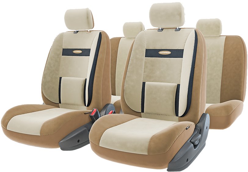

Комплект чехлов для сидений Autoprofi Comfort COM-1105 (темно-бежевый/светло-бежевый)