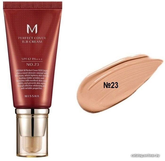 BB-крем Missha M Perfect Cover SPF42/PA+++ 50 мл (тон 23)