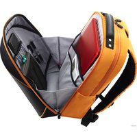 Городской рюкзак Prestigio LEDme Max (черный/оранжевый)