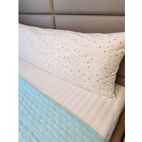 Спальная подушка Martoo Дакимакура 150x50 DK-GRST/WT (серые звезды на белом)